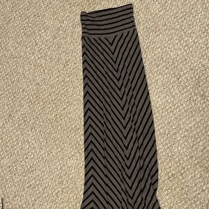 Kismet long striped skirt size xs
